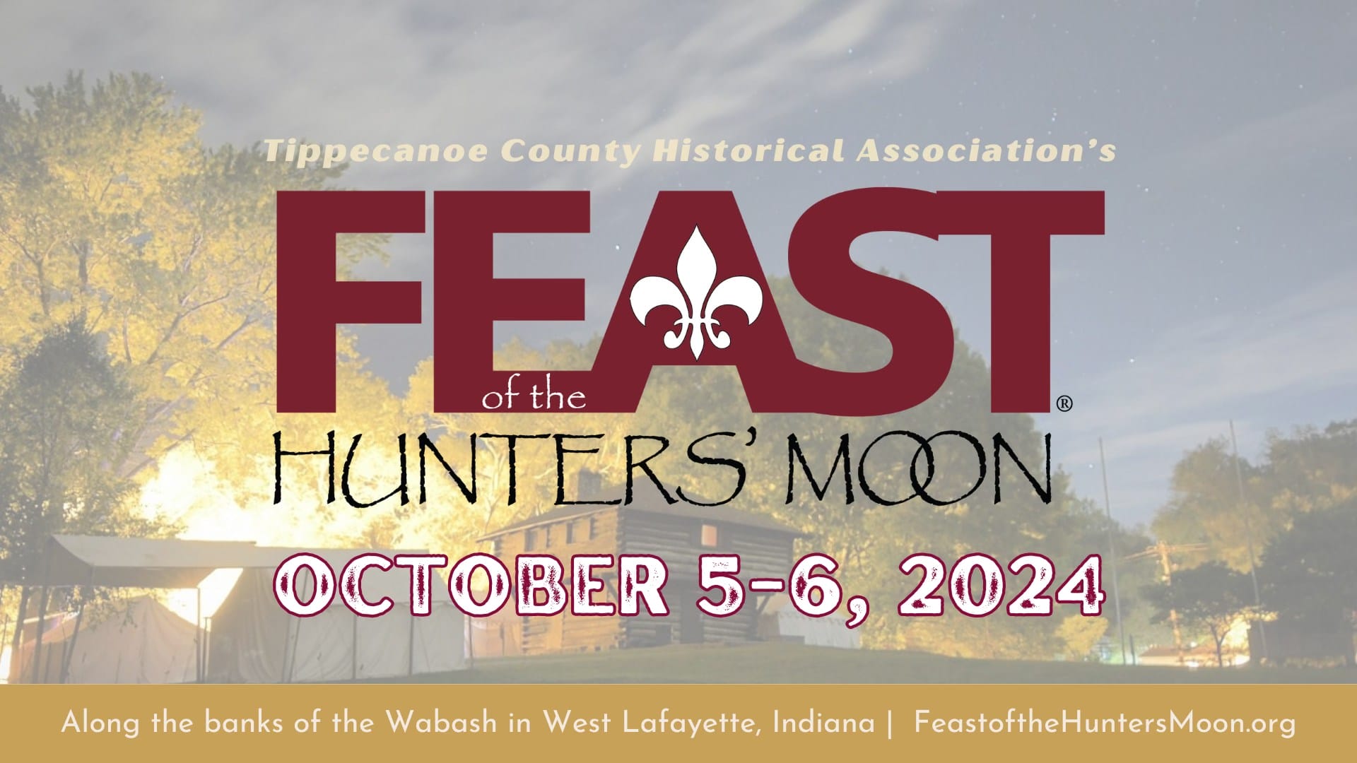 Feast of the Hunters' Moon Reenacting Schedule