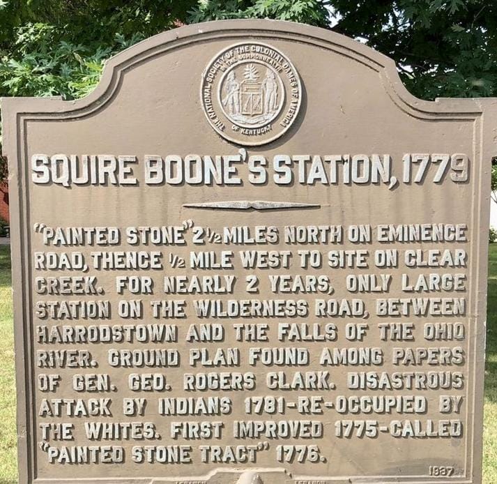 A Squire Boone Jr. Timeline