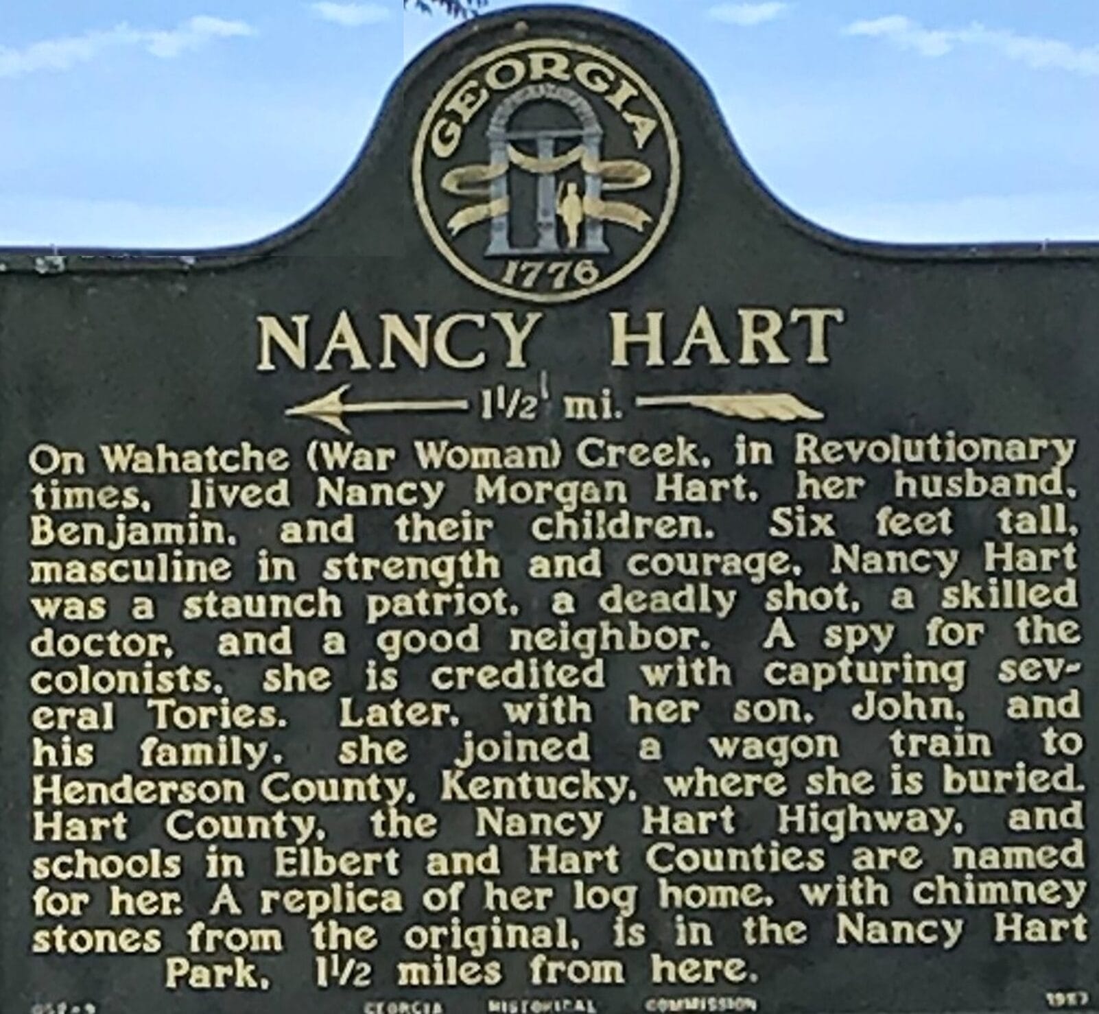 Oh Those Patriotic Women... Nancy Hart